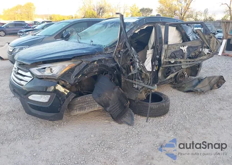 2013 Hyundai Santa Fe Sport 2.0T from USA, damaged, VIN 5XYZU3LA1DG123629